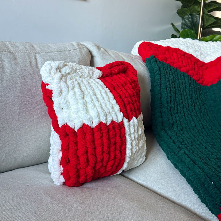 Checkerboard Pillow — PDF Pattern + Video Tutorial